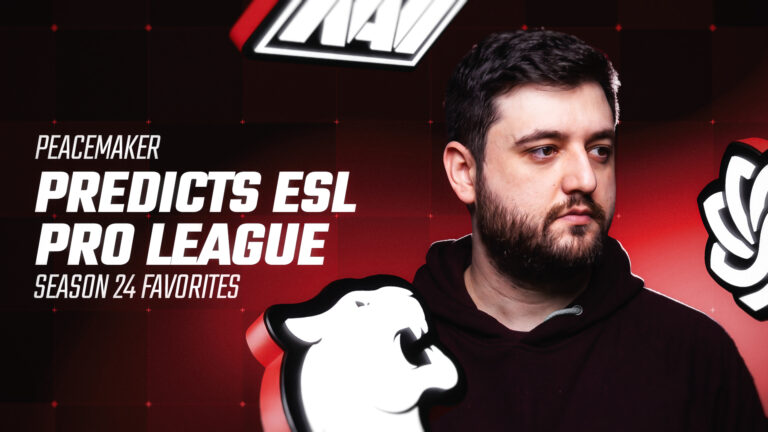 peacemaker Predicts ESL Pro League Season 24 Favorites