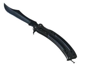 ★ Butterfly Knife | Blue Steel (Battle-Scarred)