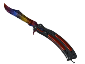★ Butterfly Knife | Marble Fade (Minimal Wear)