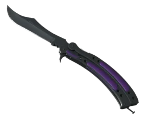 ★ Butterfly Knife | Ultraviolet (Field-Tested)