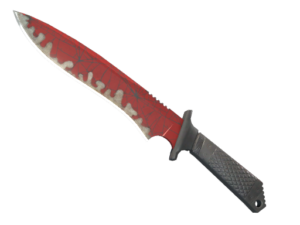 ★ Classic Knife | Crimson Web (Well-Worn)