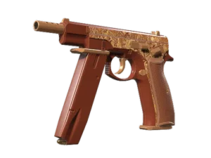CZ75-Auto | Honey Paisley (Field-Tested)