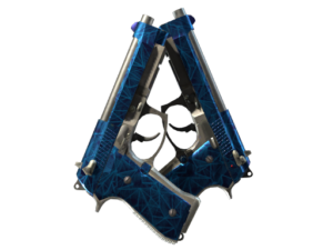 Dual Berettas | Cobalt Quartz (Minimal Wear)