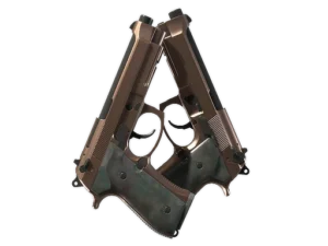 Dual Berettas | Rose Nacre (Field-Tested)
