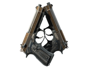 StatTrak™ Dual Berettas | Tread (Factory New)