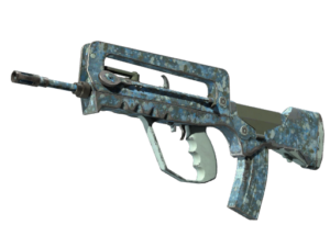 FAMAS | Cyanospatter (Field-Tested)