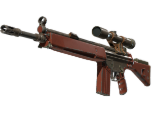 G3SG1 | Red Jasper (Field-Tested)