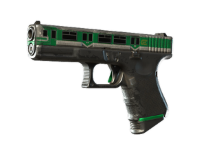 Glock-18 | Green Line (Battle-Scarred)