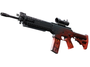 SG 553 | Darkwing (Battle-Scarred)