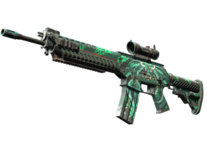 SG 553 | Dragon Tech (Minimal Wear)