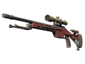 SSG 08 | Red Stone (Field-Tested)