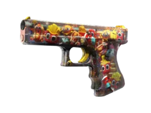 StatTrak™ Glock-18 | Snack Attack (Minimal Wear)