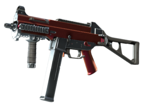 UMP-45 | Crimson Foil (Minimal Wear)