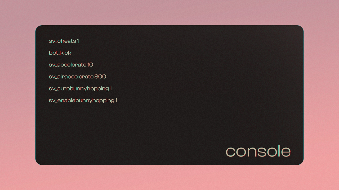 CS2 Surf Console Commands