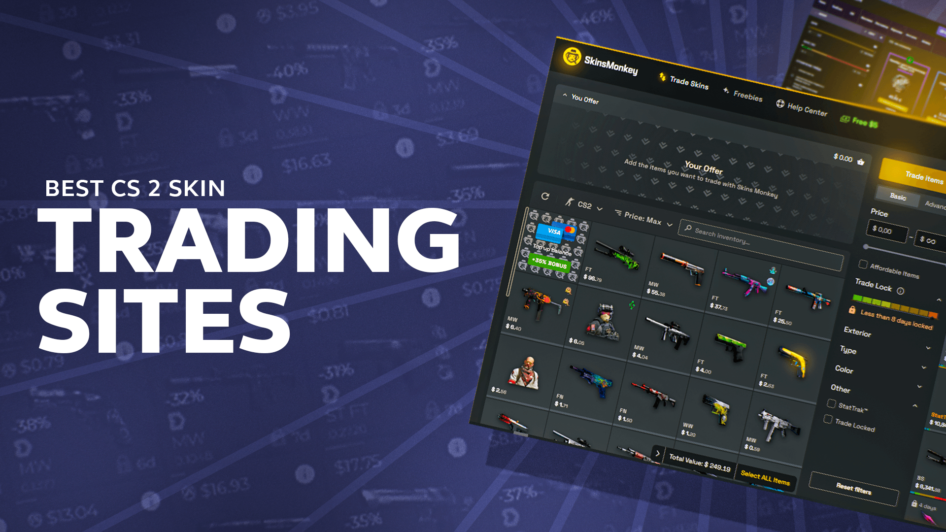 Best CS2 Skin Trading sites: Ultimate Guide [2025]