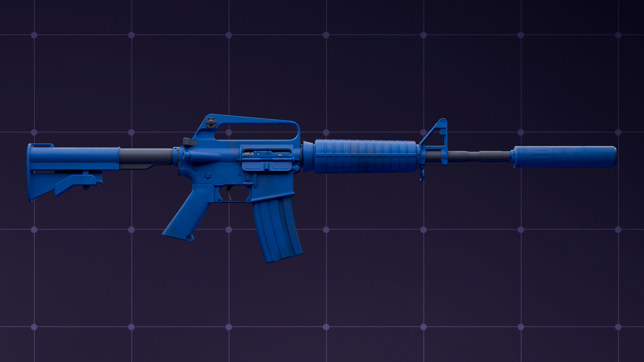 High-Tier M4A1-S Skins M4A1-S-Blue-Phosphor