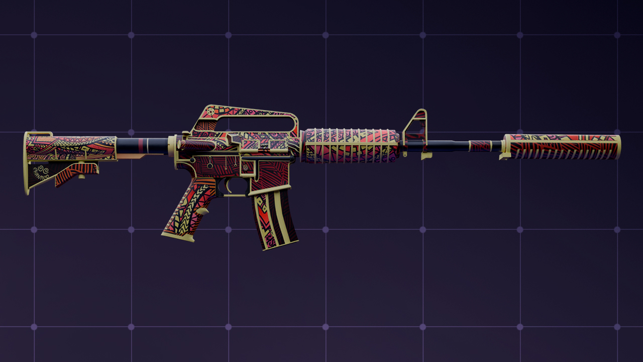 Mid-Tier M4A1-S Skins M4A1-S-Chantico_s-Fire