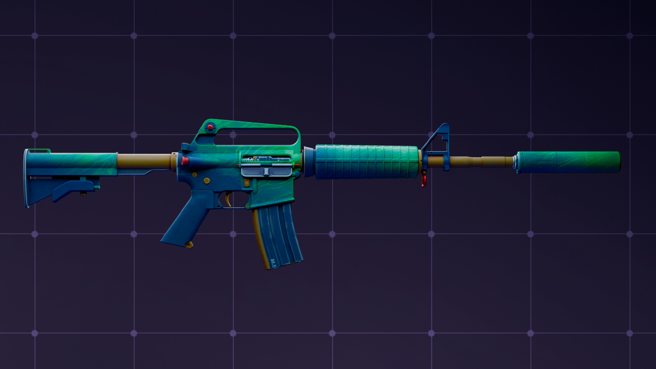 Budget M4A1-S Skins M4A1-S-Electrum