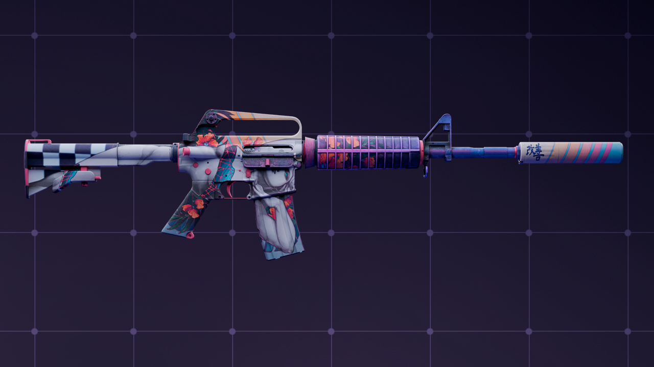Mid-Tier M4A1-S Skins M4A1-S-Vaporwave