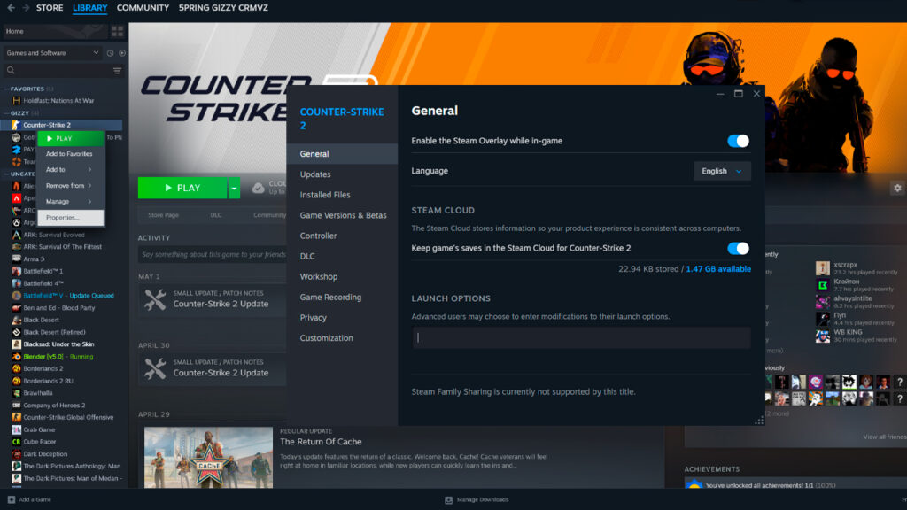 CS2 Launch Options: Complete Guide (2026)