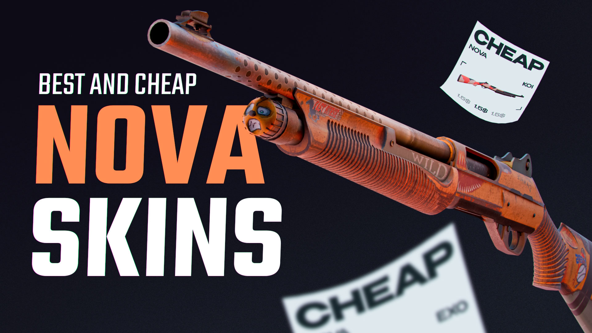 Najlepsze i tanie skiny Nova w CS2 na każdą kieszeń [2025]
