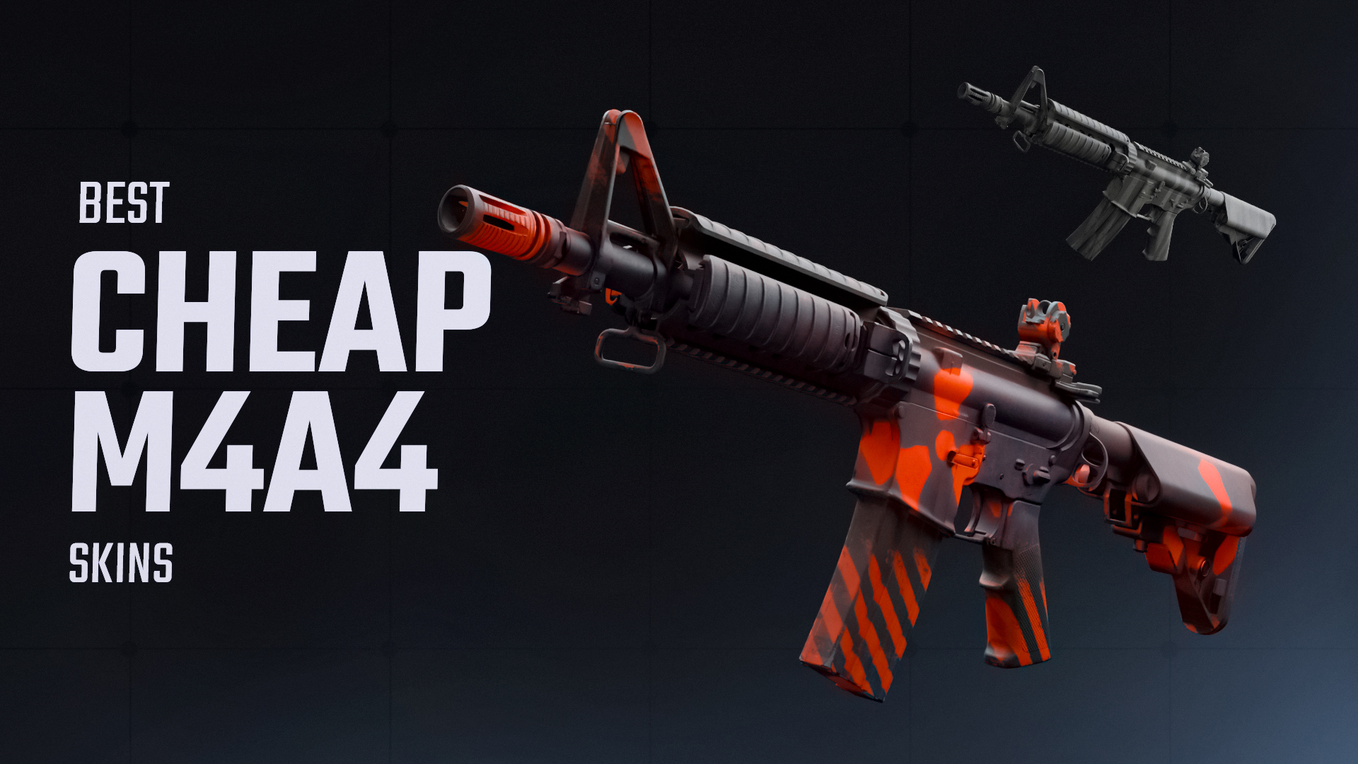 Những mẫu Skin M4A4 Rẻ Nhất và Tốt Nhất trong CS2 [2025]