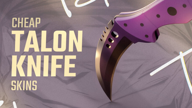 Coltello Talon di CS2 Le Skin Economiche [2026]