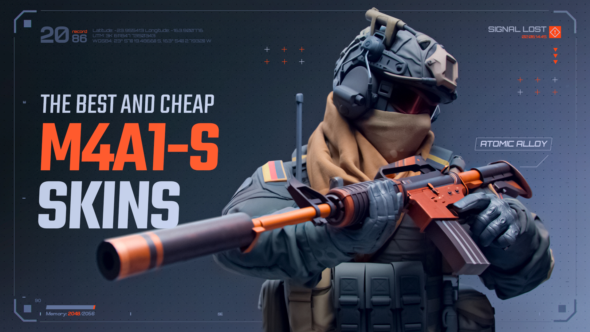 CS2의 가장 좋고 저렴한 M4A1-S 스킨 [2025]