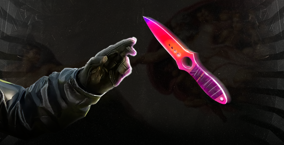 Fade Pattern on Knives