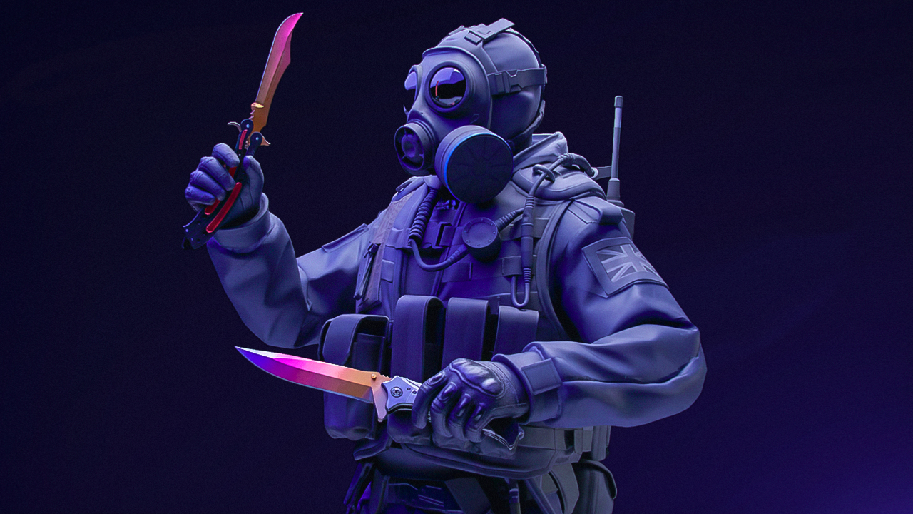 Fade Pattern on Knives