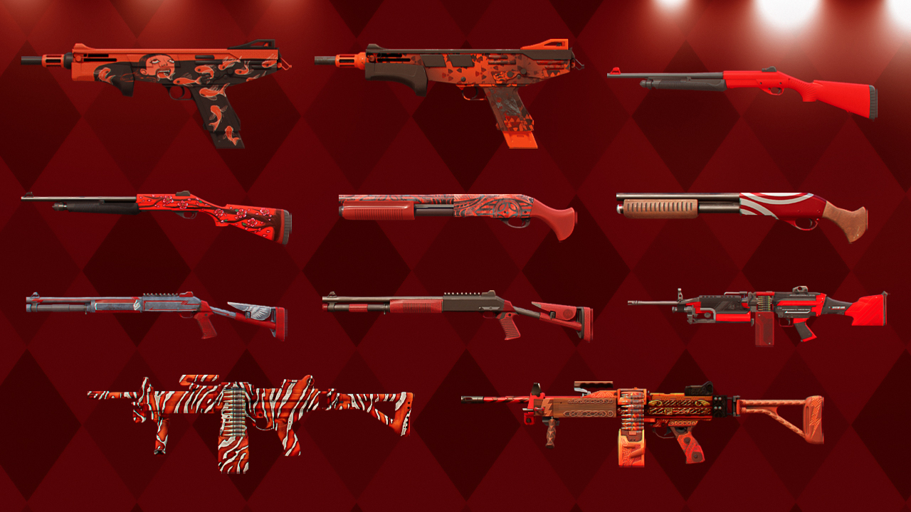 Best Red Heavy Weapons 