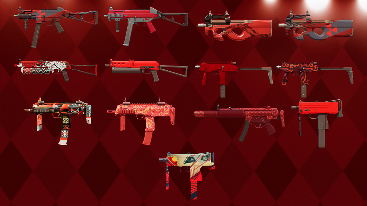 Best Red SMGs 