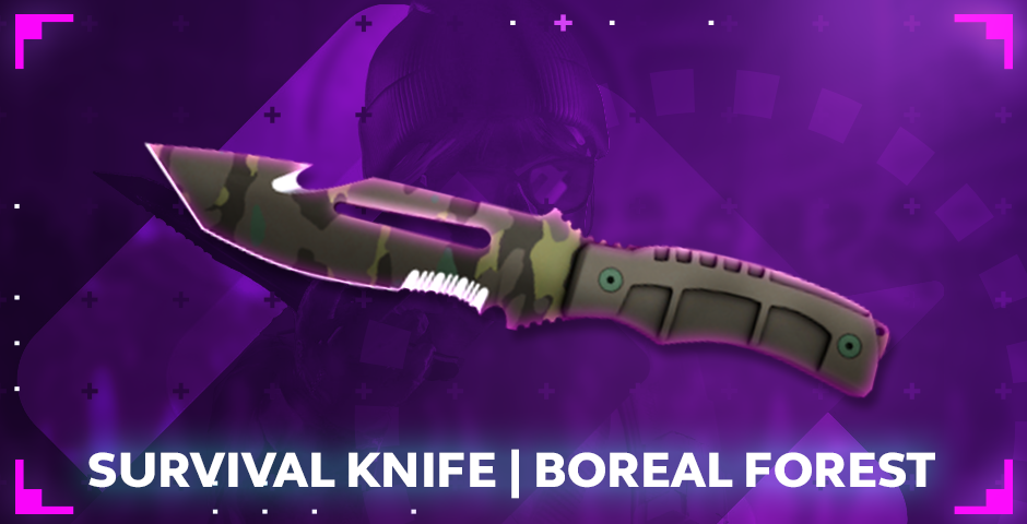 Survival Knife | Boreal Forest