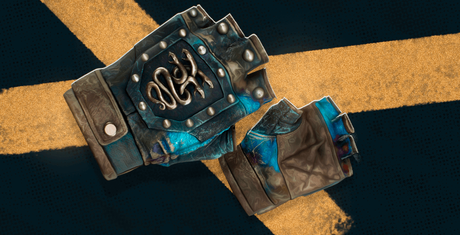 Case Hardened Pattern on Hydra Gloves