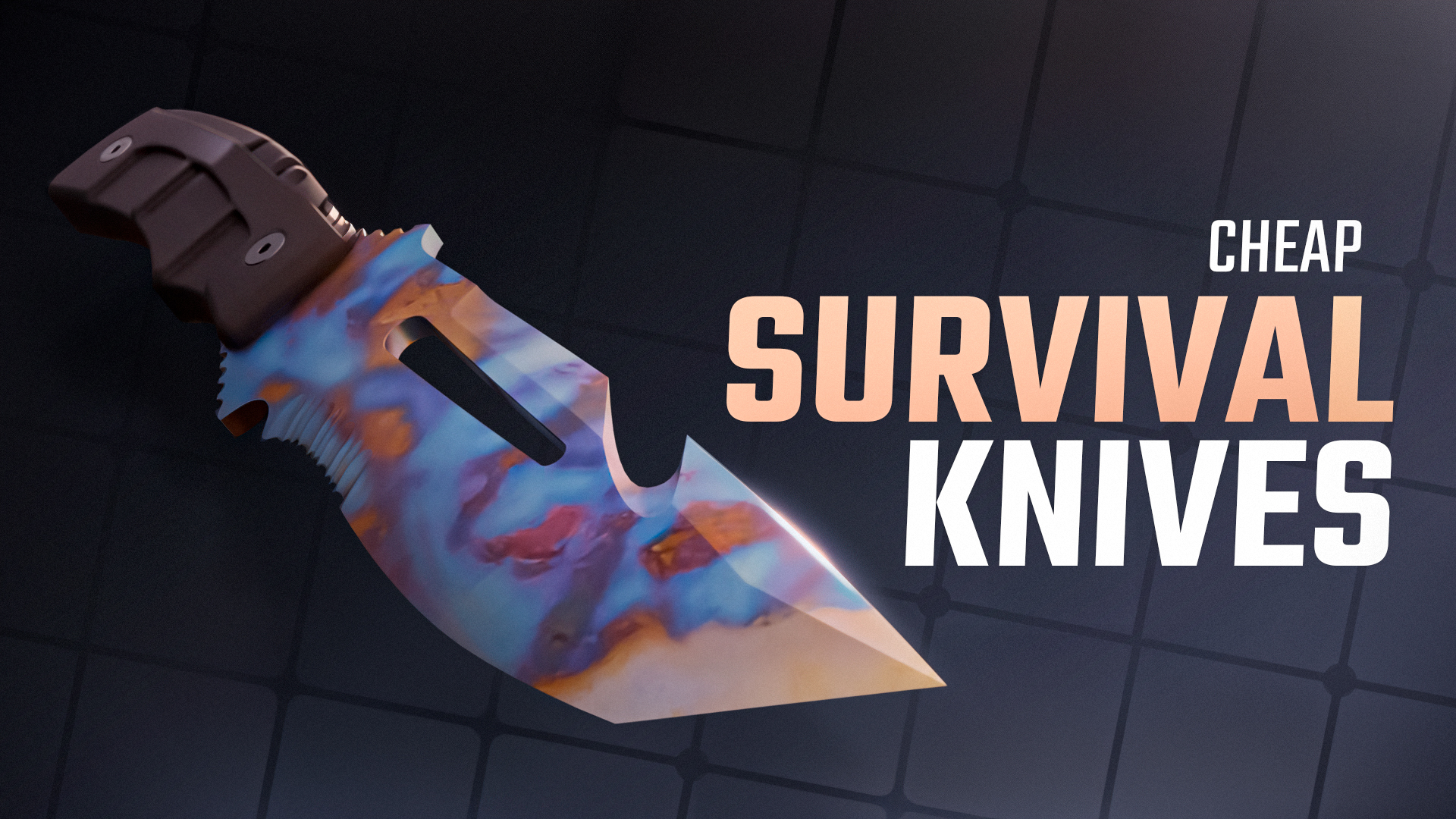 Skins Baratas de Cuchillo de supervivencia en CS2 [2025]