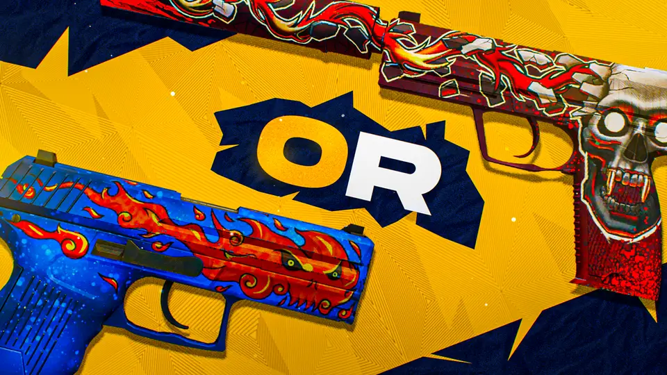 P2000 vs USP-S no CS2: qual escolher? [2025]