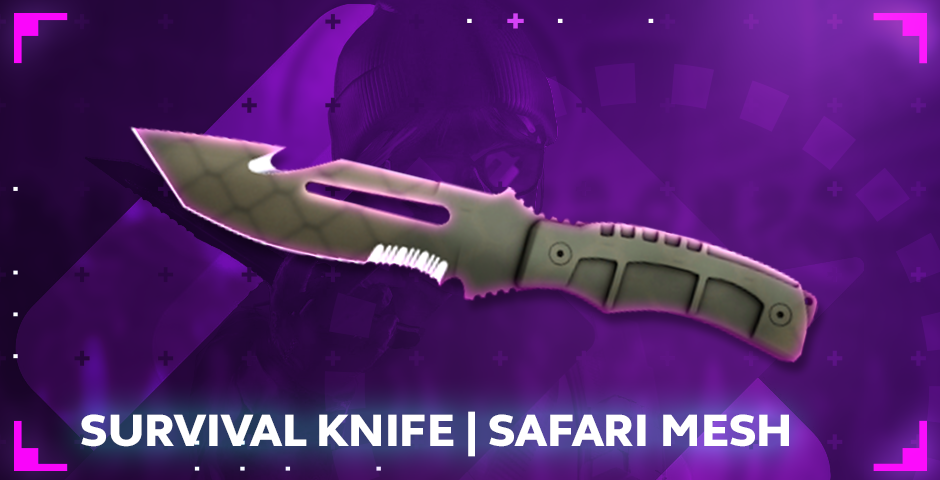 Survival Knife | Safari Mesh