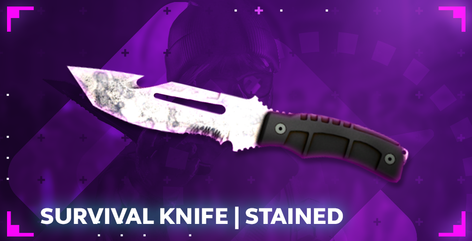 Survival Knife | Stained