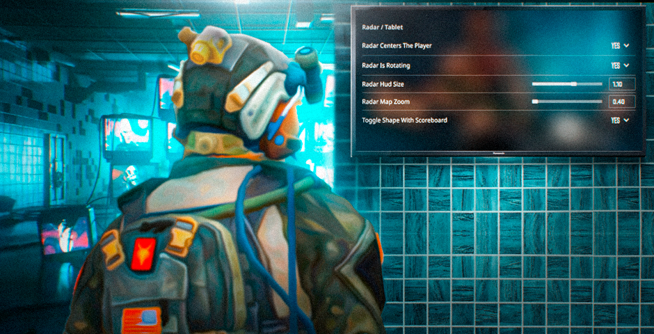 Console Command for Radar Settings