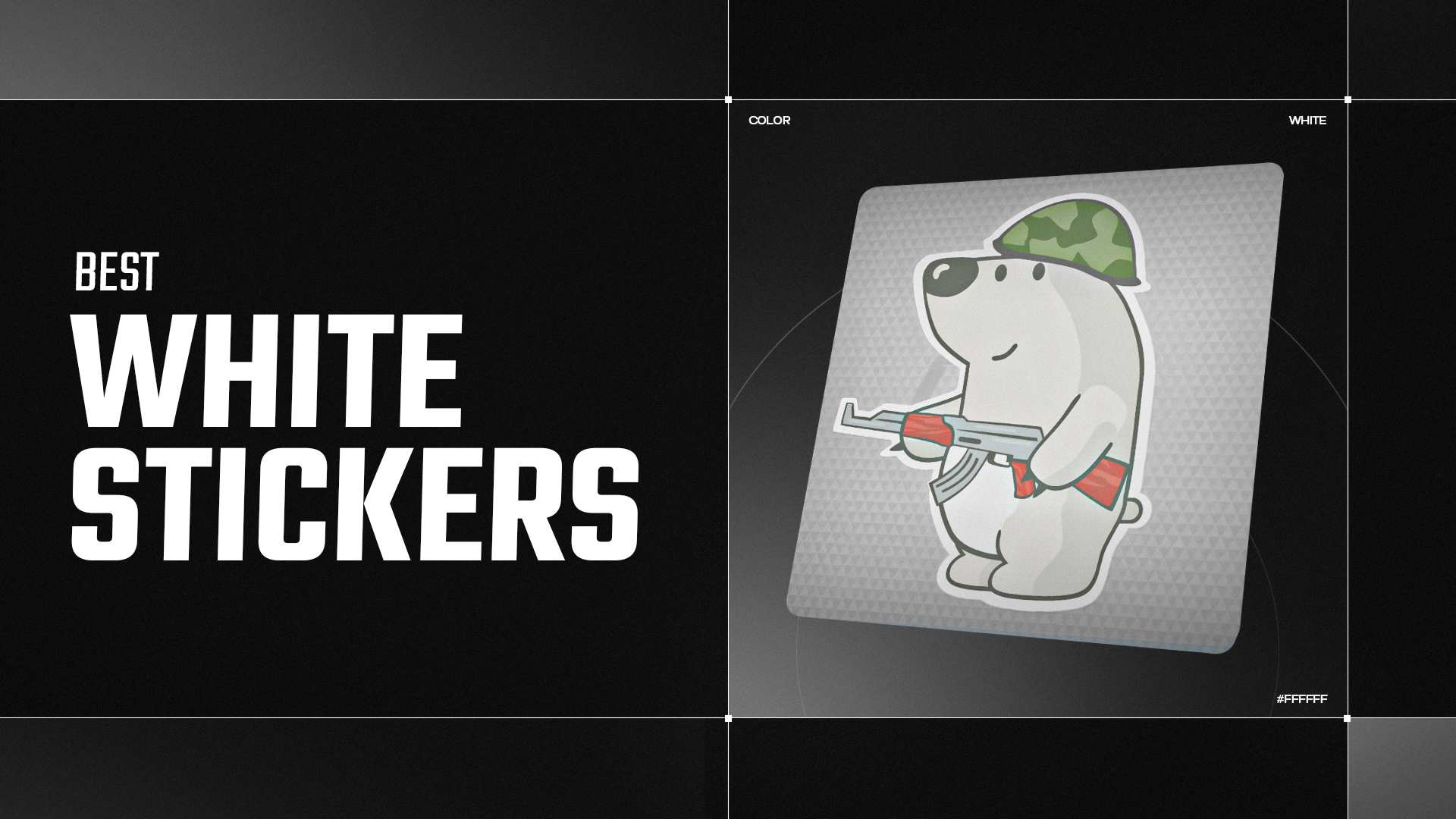 The Best White Stickers in Counter Strike 2