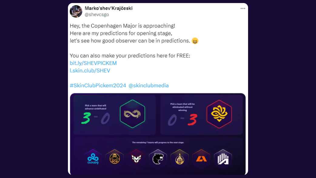 Marko’shev’Krajčeski: Hey, the Copenhagen Major is approaching!
