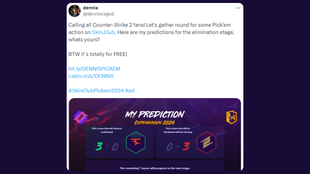 dennis: Here are my predictions for the elimination stage, whats yours?