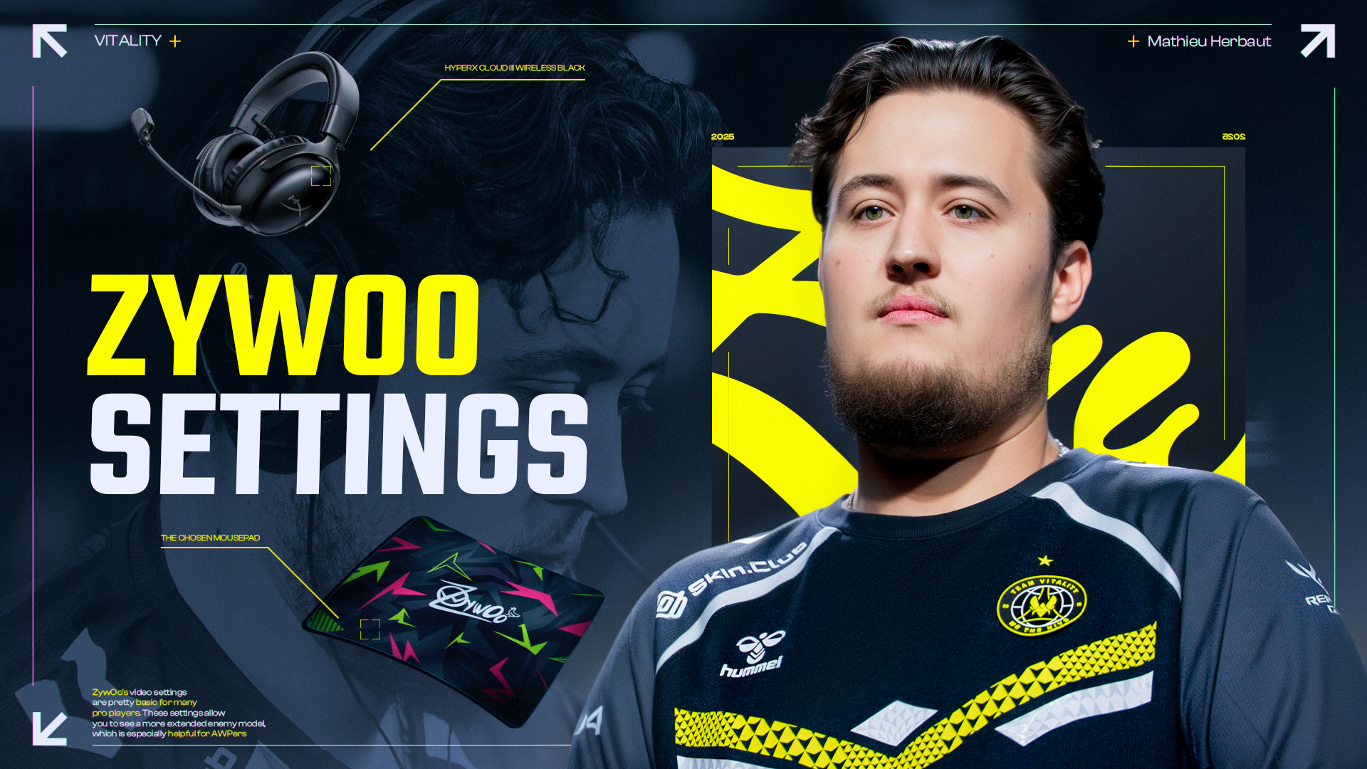 Configurações do ZywOo no CS2: Guia Completo [2025]