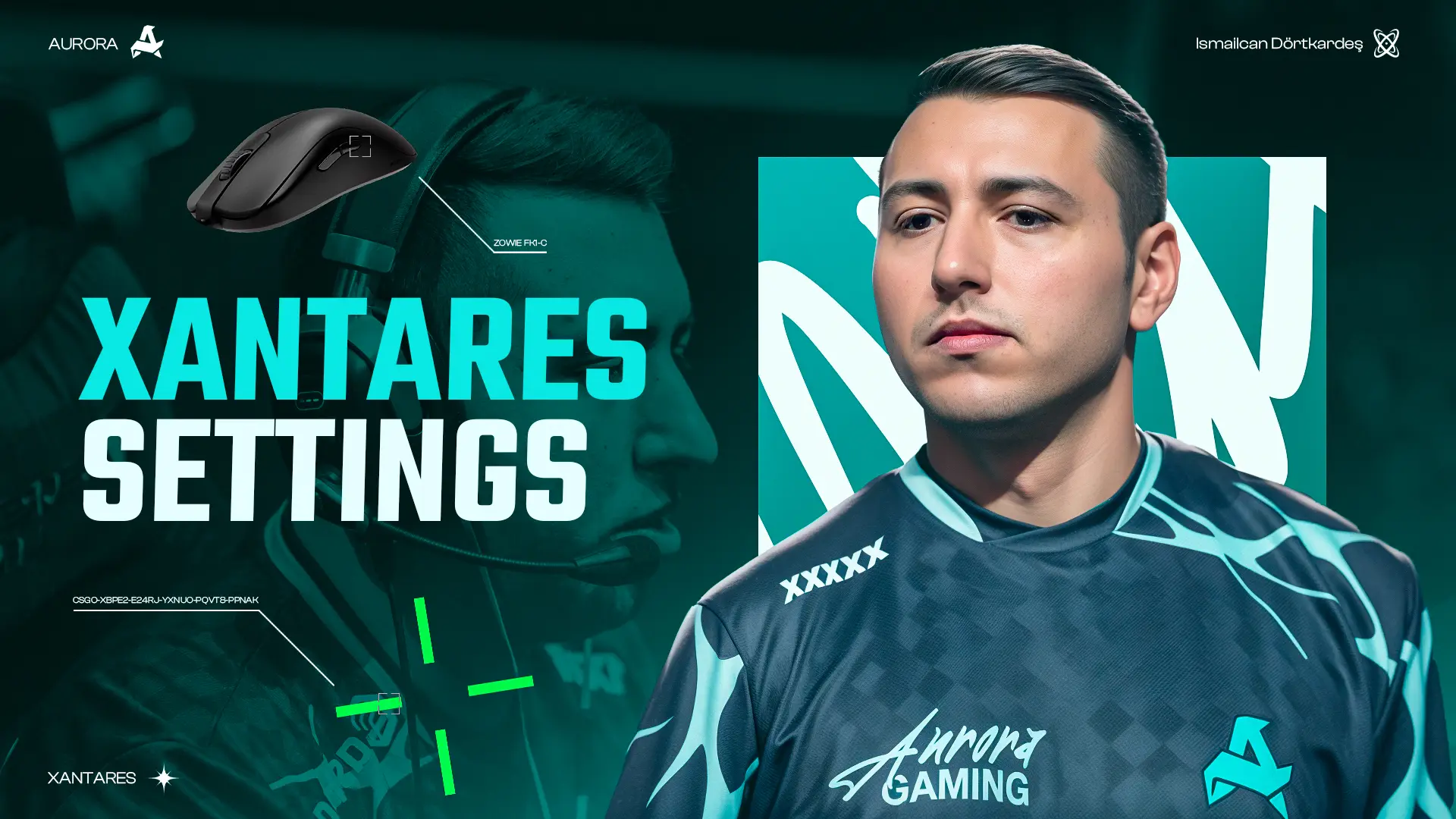 XANTARES CS2 Settings: Full Guide [2025]