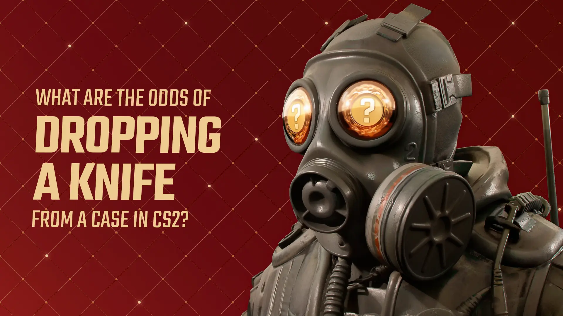 CS2 케이스에서 나이프가 나올 확률은 얼마나 될까?