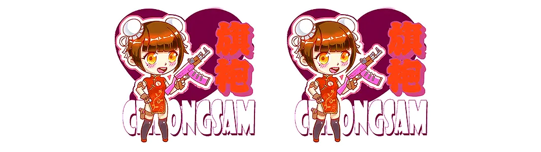 Sticker | Cheongsam (Holo)