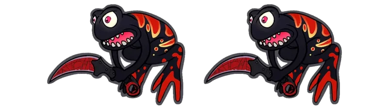 Sticker | Crimson Web Poison Frog (Foil)
