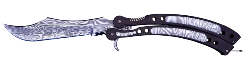 Butterfly Knife | Damascus Steel