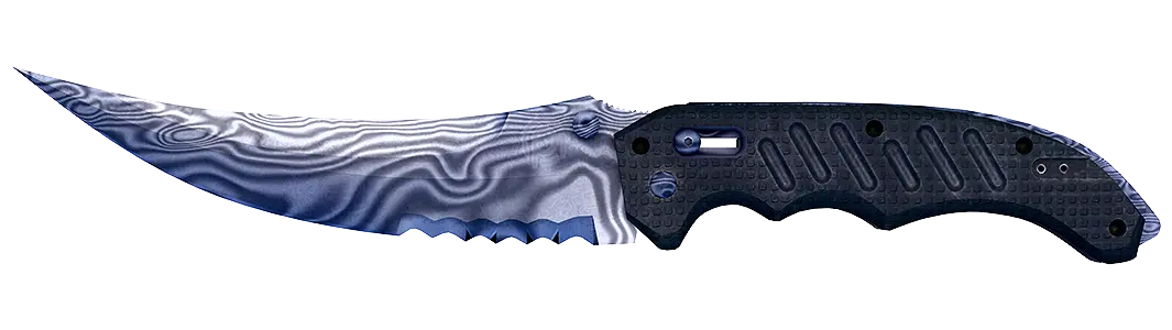 Flip Knife | Damascus Steel