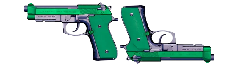 Dual Berettas | Emerald